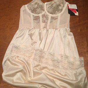 Ivory Strapless Corset Slip NWT Size 36B